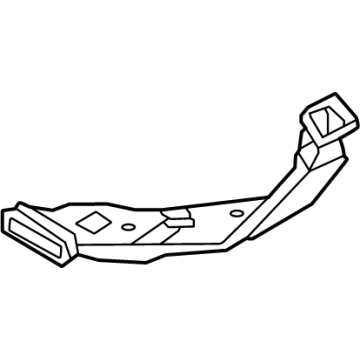Kia 97360CW000 DUCT-REAR HEATING,LH