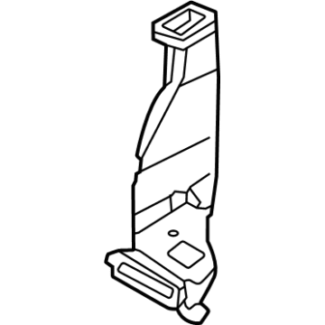 Kia 97370CW000 DUCT-REAR HEATING,RH