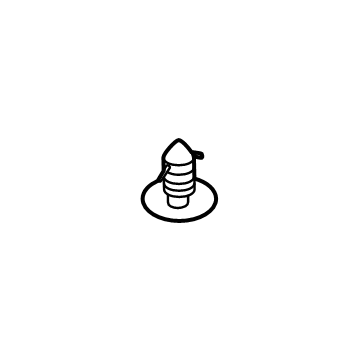 Kia 857463L000GYT PLUG-TRIM MOUNTING