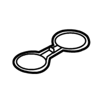 Kia 84616B0000WK Mat-Cup Holder