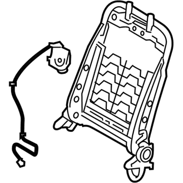Kia 88310B2240 Frame Assembly-Front Seat B