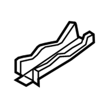 Kia 658632W000 Member-Rear Floor Center