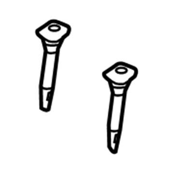 Kia 889101M400DCP Guide Assembly-Headrest