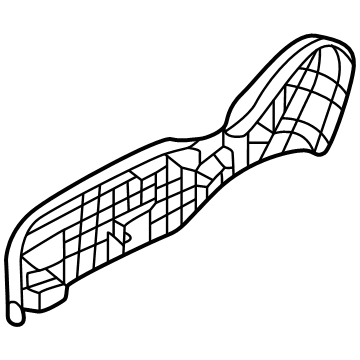 Kia 88020DW000WK SHIELD COVER ASSY-FR