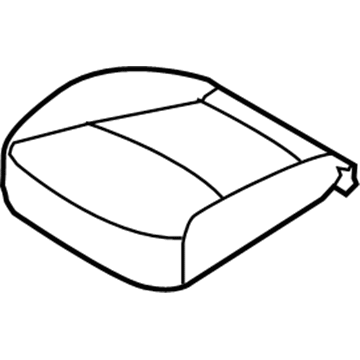 Kia 881501U040 Pad Assembly-Front Seat Cushion