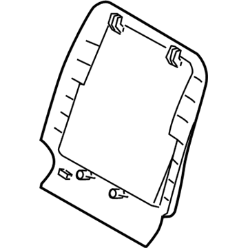 Kia 883972F000IM Back-Garnish Assembly