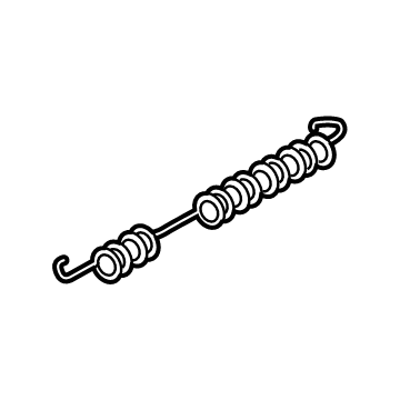 Kia 583110U000 Spring-Shoe Return,U