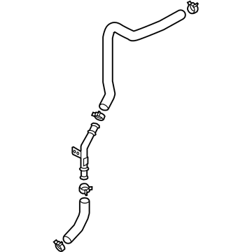 Kia 25443G2500 Pipe Assembly-Water