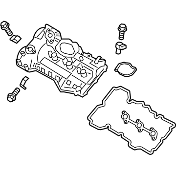 Kia 224203CGA3 Cover Assembly-Rocker RH