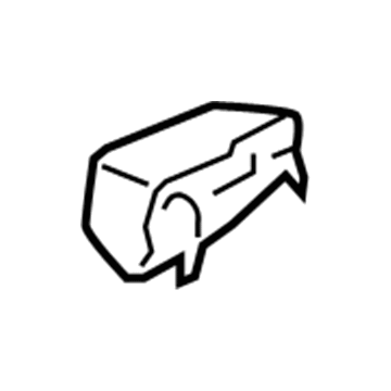 836521F00000 Kia Rear Door Outside Handle Cover Illustration 1 of 1