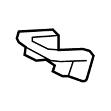 Kia 893331F000WK Garnish-Rear Seat Back