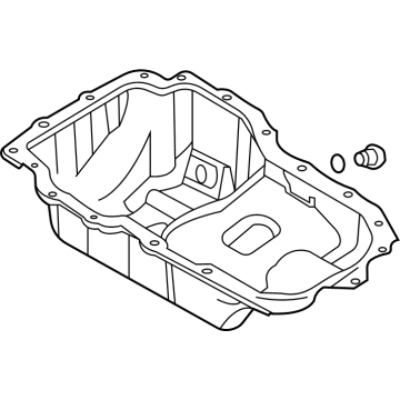 Kia Oil Pan - 215102M800
