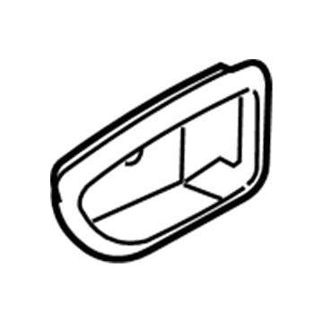 Kia 826113F000NF Cover-Door INSIDEIDE Handle
