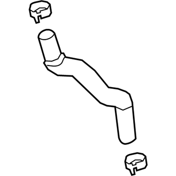 Kia 25414J5400 Hose Assembly-Radiator,Upper