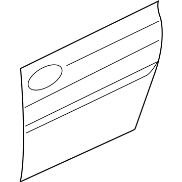 Kia 771114D010 Panel-Rear Door Outer LH