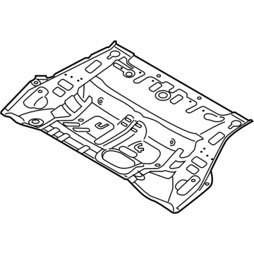 2020 Kia Optima Floor Pan - 65511D5000