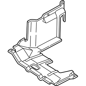 Kia 0K2A156111B Cover-Under,Front,RH
