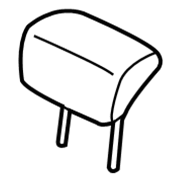 Kia 897052K020AML Headrest Assembly-Rear Seat