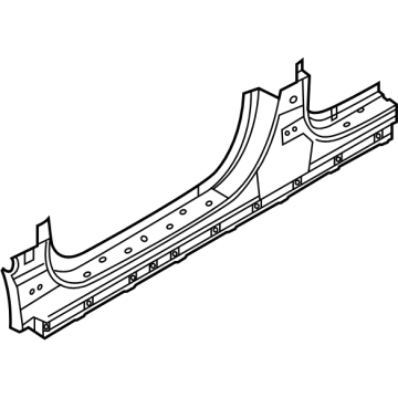 Kia 71322CVD00 PANEL-SIDE SILL OUTE