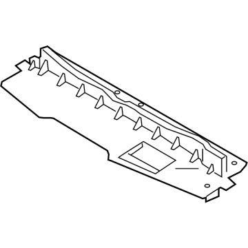 Kia 29135H9000 Guard-Air Radiator,U