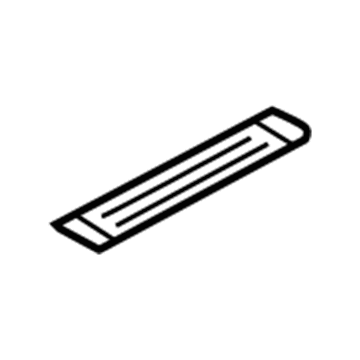 Kia 858723E000CY Trim Assembly-Rear Door SCUFF