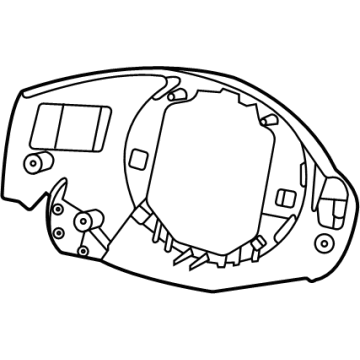 Kia 56120CV000CVH COVER ASSY-STEERING