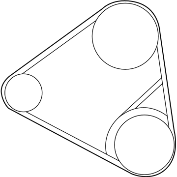 Kia 2521238001 V Ribbed Belt
