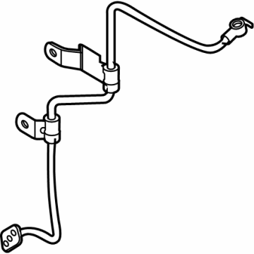 Kia 282402M900 PIPE ASSY-OIL FEED 282402M900 Kia PIPE ASSY-OIL FEED Illustration 1 of 1