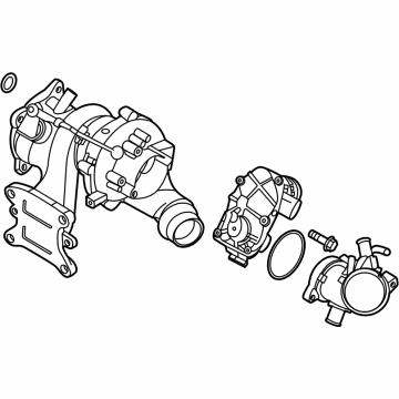 282312M900 Kia TURBOCHARGER Illustration 1 of 1