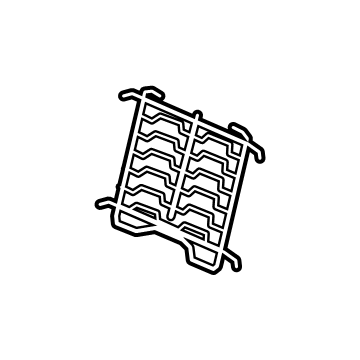 Kia 88480S9500 SUPPORT ASSY-LUMBAR