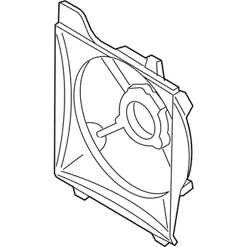 2005 Kia Rio Fan Shroud - 253501G100