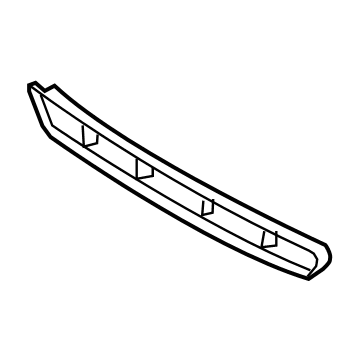 Kia 865221U500 MOULDING -Front Bumper A