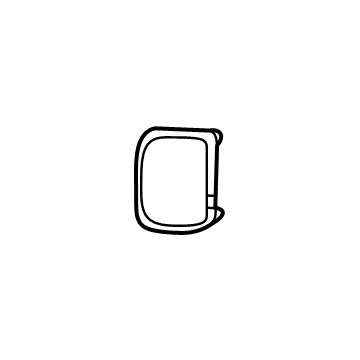 Kia 865281U700 Cover-BLANKING Front Fog
