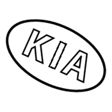 Kia 863201W000 Sub-Logo Assembly