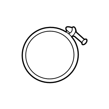 Kia 1471163006B Hose Clamp 1471163006B Kia Hose Clamp Illustration 1 of 1