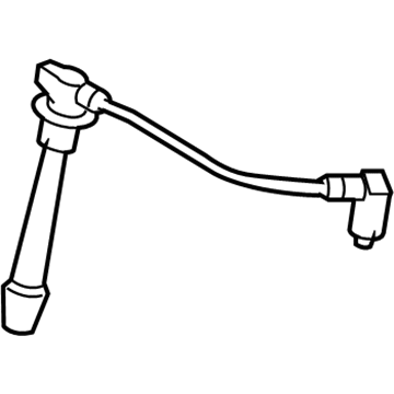 Kia 2745023700 Spark Plug Cable Assembly No.4