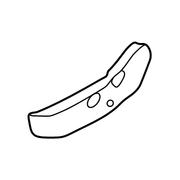 Kia 88011R5020WK Shield Cover-Fr Seat