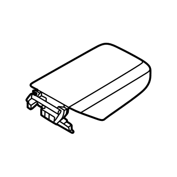 84660DW000 Kia Console Armrest Assembly Illustration 1 of 1