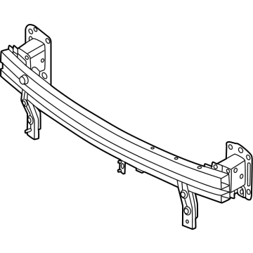 Kia 64900Q5600 Front Bumper Beam Complete 64900Q5600 Kia Front Bumper Beam Complete Illustration 1 of 1