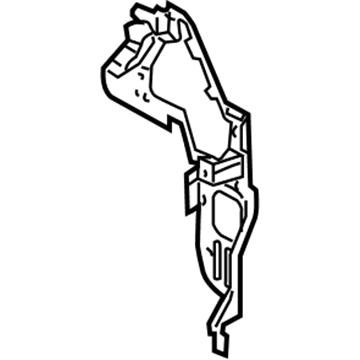 Kia 0K2SA53120 Panel-SHROUD Side, R