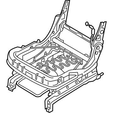 Kia 89500R5100WK Track Assembly-Rr Seat L