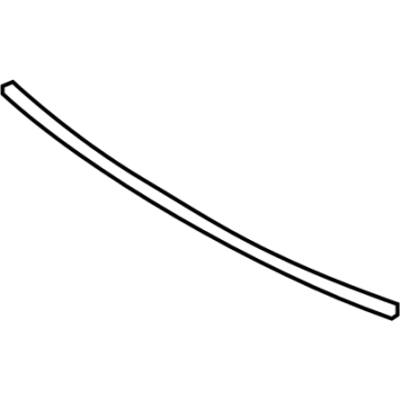 Kia 86360CV000 STRIP ASSY-FR BUMPER