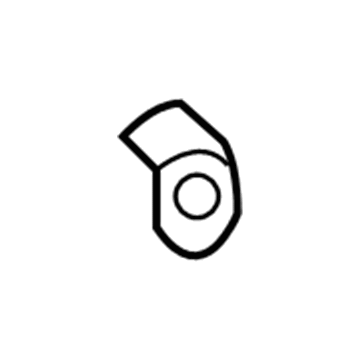 Kia 878724D000 Bracket-Quarter Glass