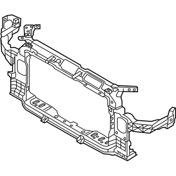 64101B0000 Kia Front End Module Carrier Assembly Illustration 1 of 1