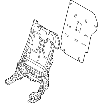 Kia 89310CH020 FRAME ASSY-RR SEAT B