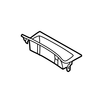 84652R0000 Kia Cover-Rr Console UPR Illustration 1 of 1