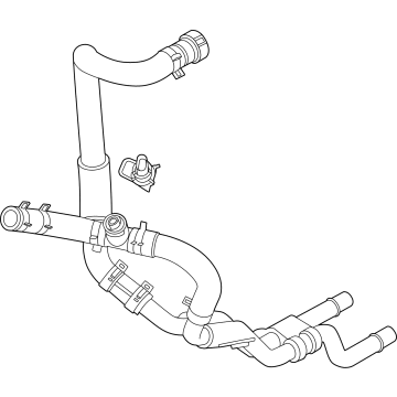 Kia 28672AT100 HOSE & TUBE ASSY-EHR