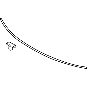Kia 86357D4000 Strip-Front Bumper