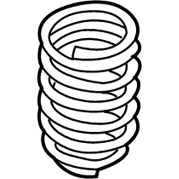 553504R04A Genuine Kia Rear Spring