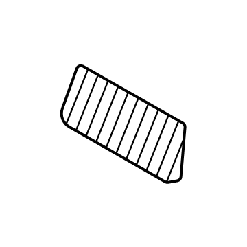 Kia 86692H9AA0 Cover-Rr Bumper Side